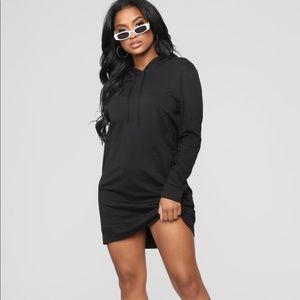 Pullover hoodie dress!